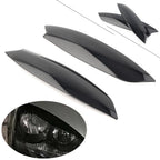 Headlight Eyelid Cover for VW Golf 5 R32 MK5 (2005–2007) - Glossy Black