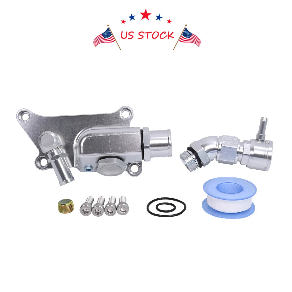Upper Coolant Housing with Elbow Hose Fitting for K Series K20Z3 K24 (2002–2015)