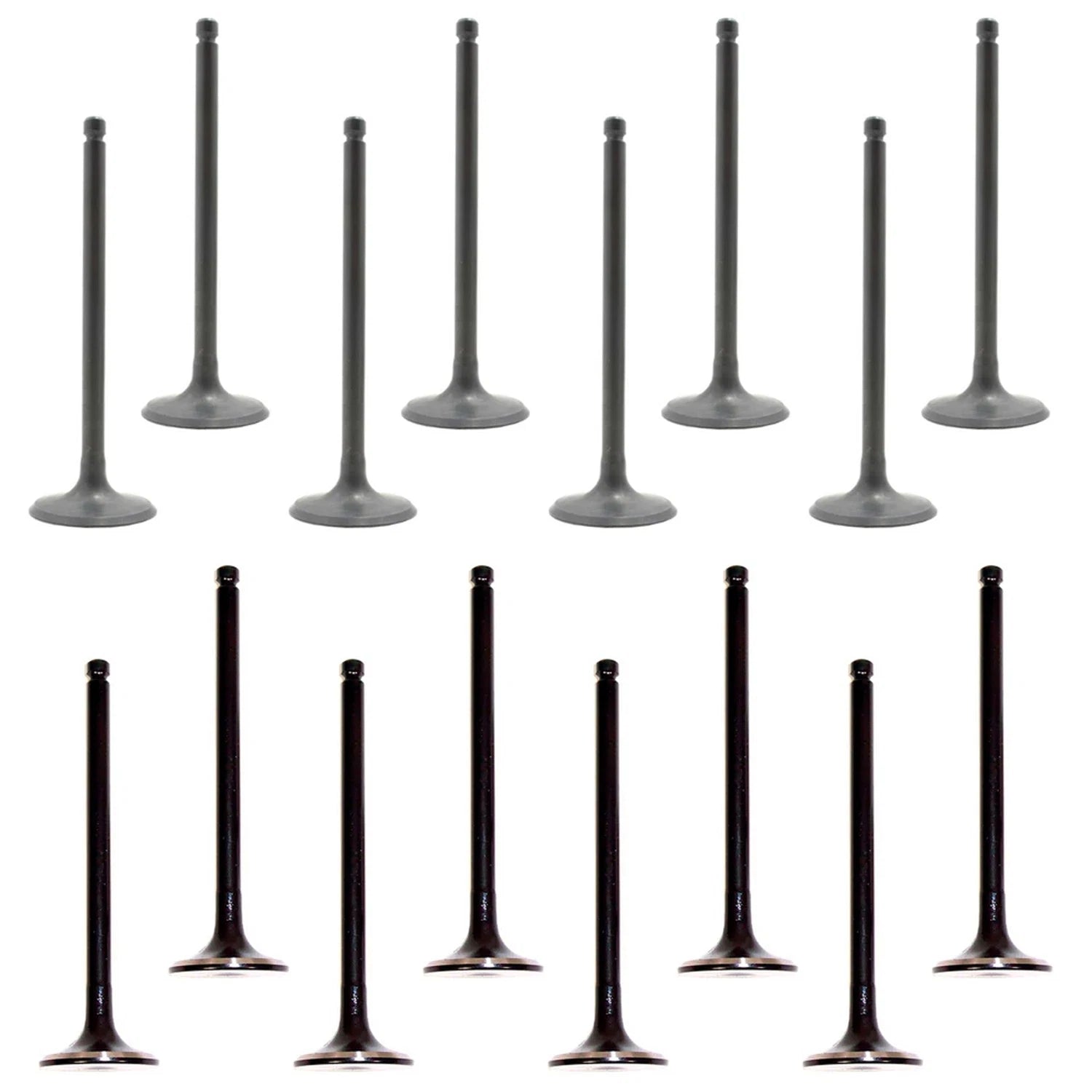 Set of 16 Intake & Exhaust Valves for Mazda Miata 1.8L L4 DOHC (2001–2002)