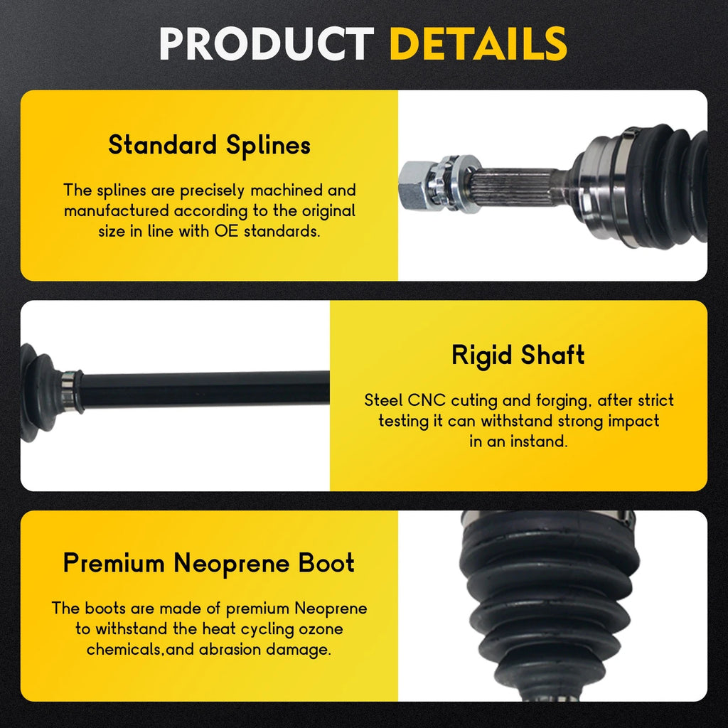 Rear CV Axle Shaft Assembly for Jeep Compass Patriot (2007–2017)