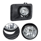 Left Side Fog Light Assembly w/Black Bezel for Chevy Silverado 2500HD/3500 (2015–2019)