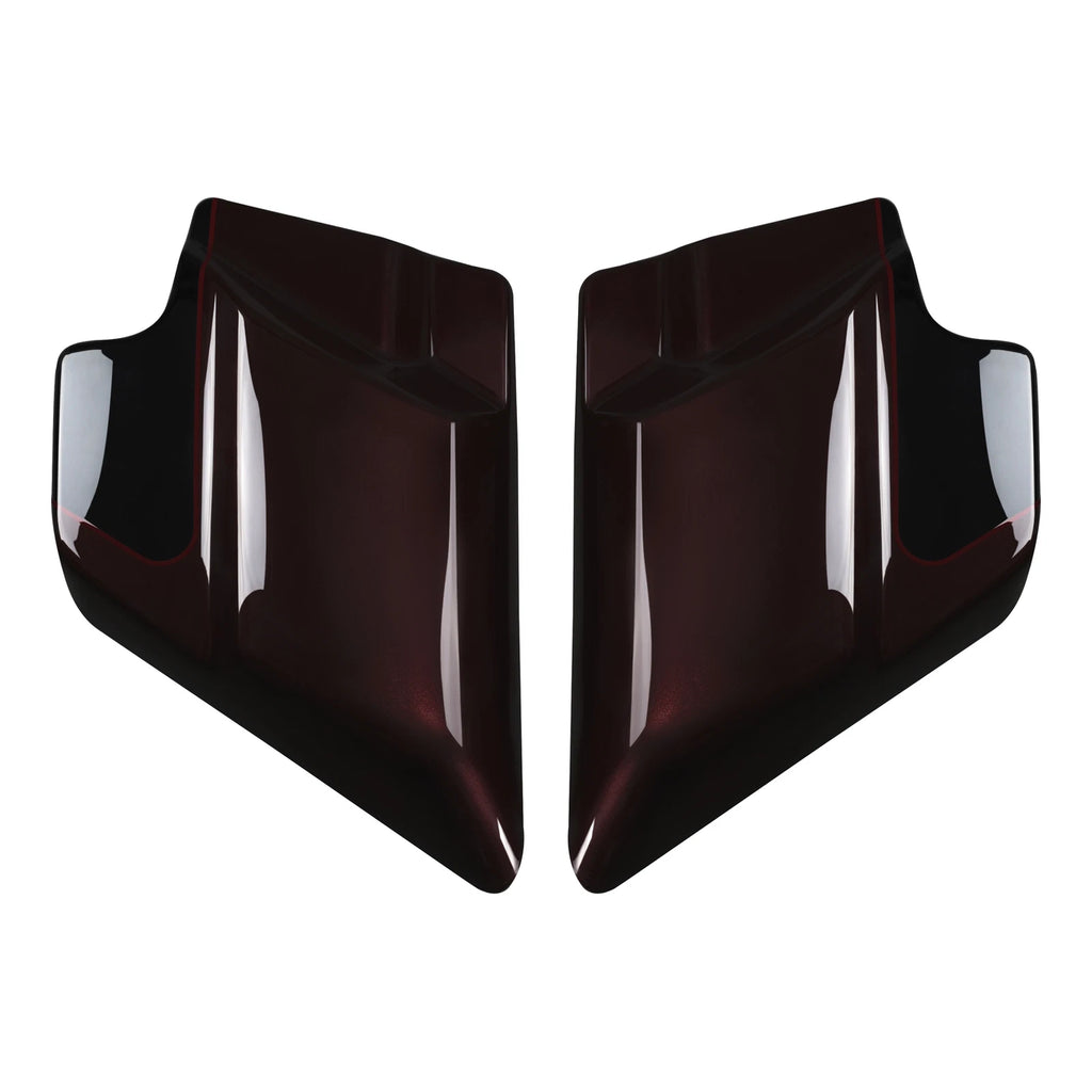 Battery Side Covers for Harley Touring (2009–2023) Midnight Crimson/Vivid Black