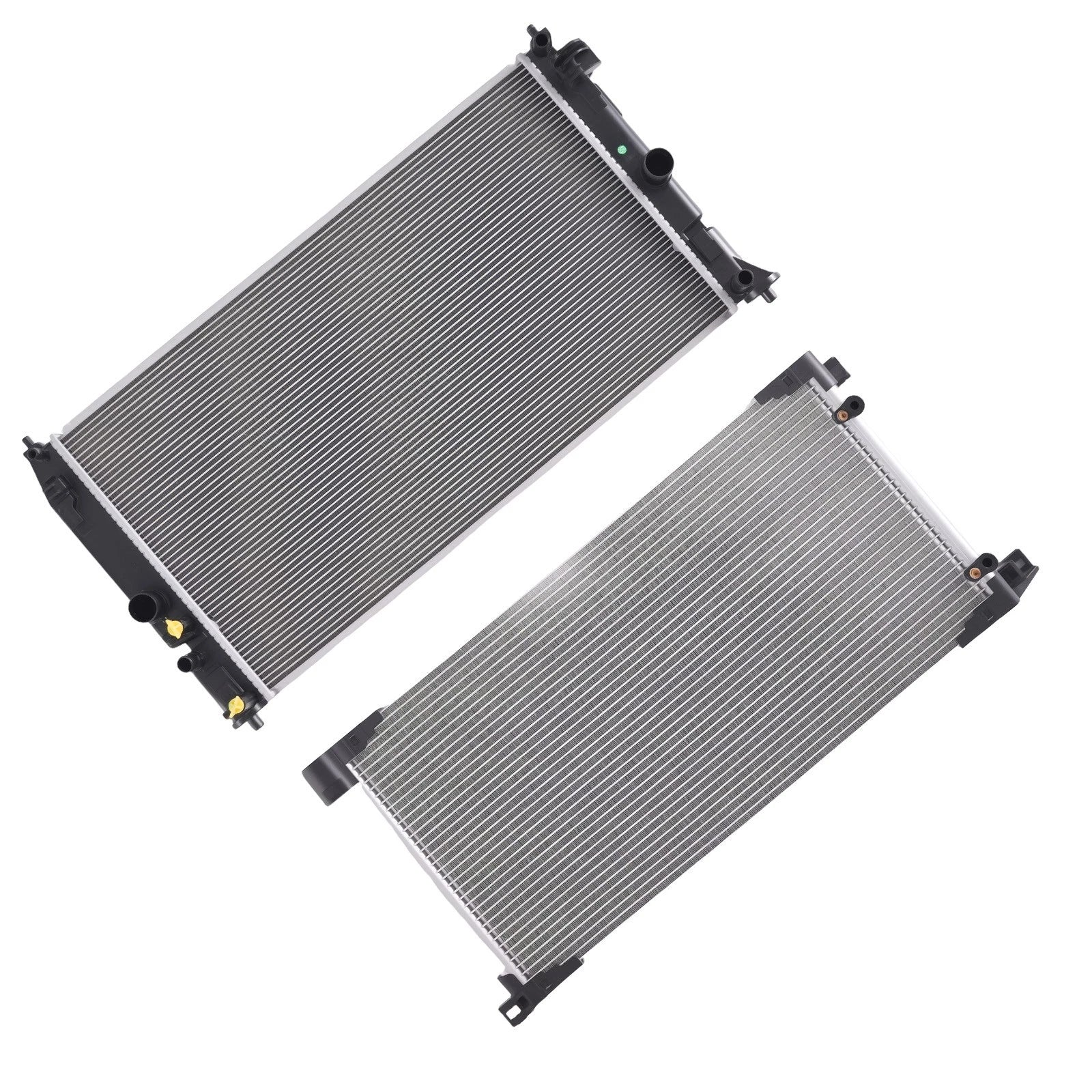 Aluminum Radiator & AC Condenser for Toyota Prius Prime (2017–2022) 1640037311