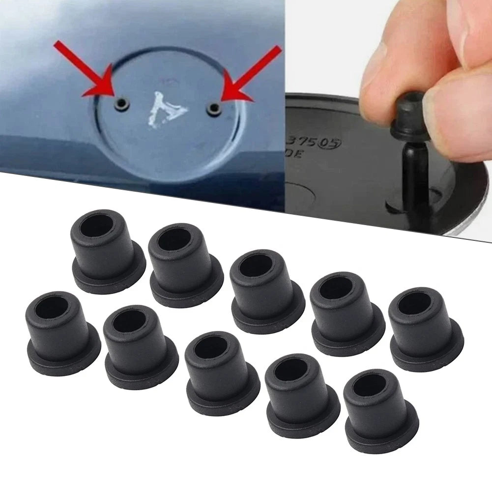 10Pcs Emblem Badge Grommets for BMW E46 E90 (1998–2012) 51141807495