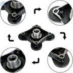 Set of 4 Wheel Hubs for Polaris RZR XP 1000 (2014–2017) & RZR XP 4 1000 (2014–2020)