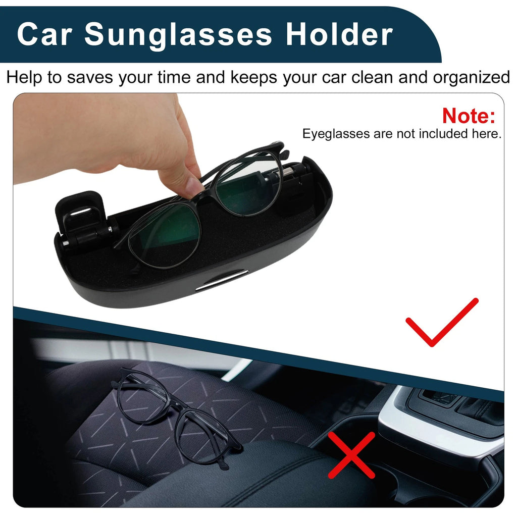 Sunglasses Case for Ford Kuga 3 MK3 ST-Line (2020–2025) Black