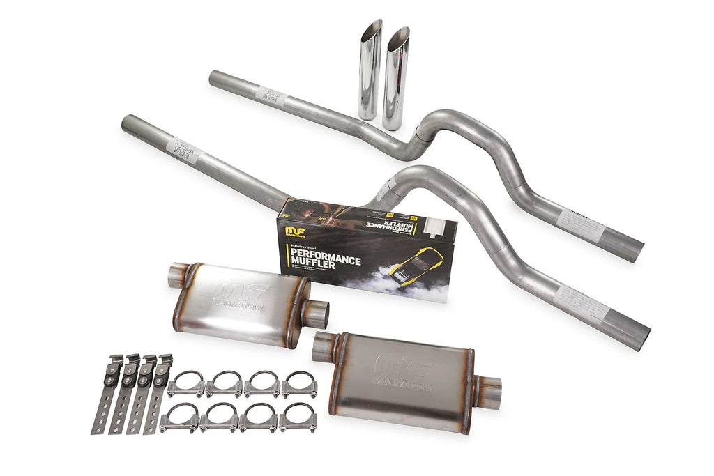 Dual Exhaust Kit 3" MagnaFlow for GM C/K 10 1/2 Ton (1981–1987)