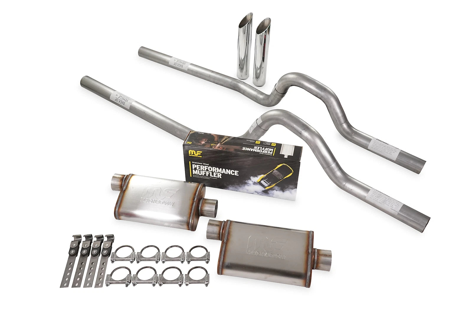 Dual Exhaust Kit 3" MagnaFlow for GM C/K 10 1/2 Ton (1981–1987)