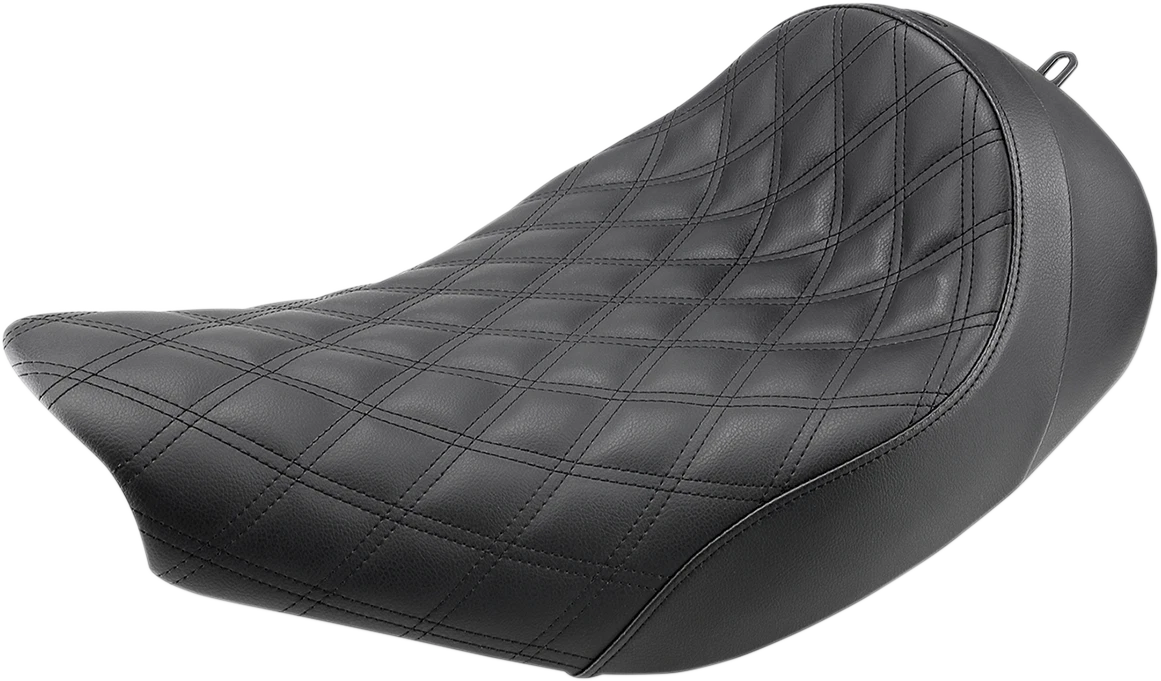 Saddlemen Renegade Solo Seat for Indian (2014–2024) - Lattice Stitched - Black