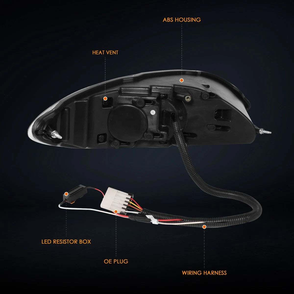 Right Side Door Mirror for Chevy Sonic (2012–2019)