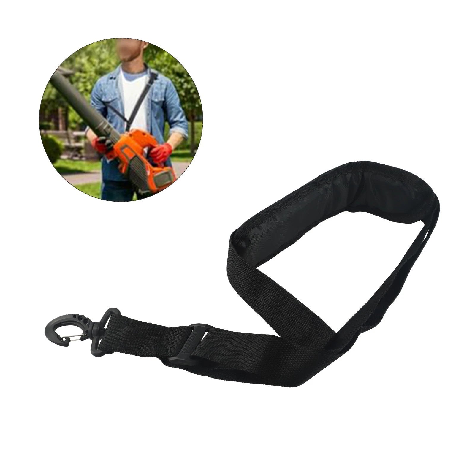 Nylon Shoulder Strap for String Trimmers and Shrub Trimmers