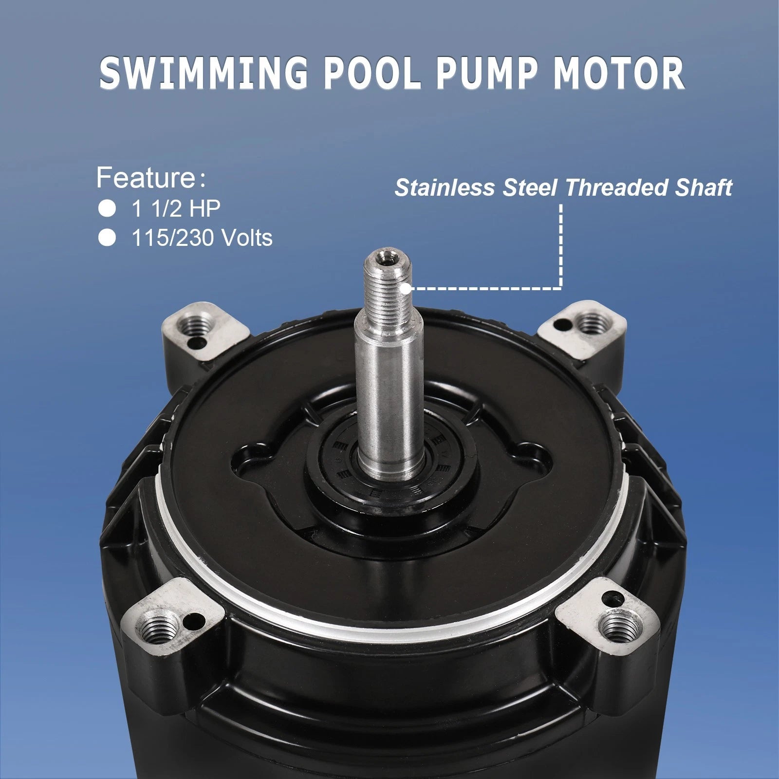 1.5 HP Swimming Pool Pump Motor for Smith Century Hayward