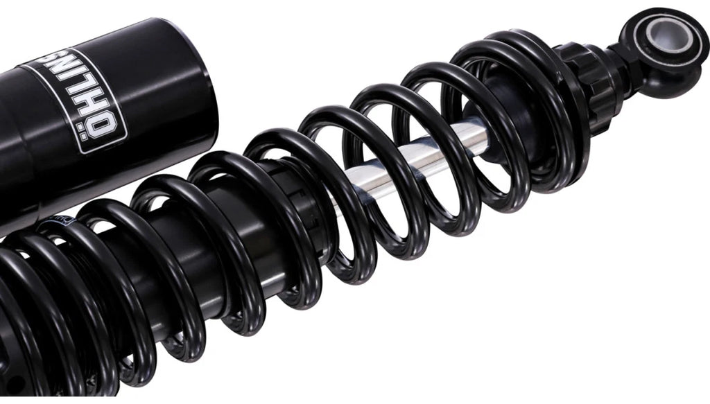 Ohlins Twin Shocks 12" Fully Adjustable STX36P (HD763) for Harley Dyna