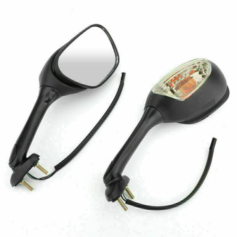 Rearview Side Mirrors w/Turn Signals for Suzuki GSXR 1000 750 600 (2002–2015) T9