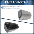 Door Handle Cover Front Left for BMW X1 X2 Silver Tone (2015-2018)