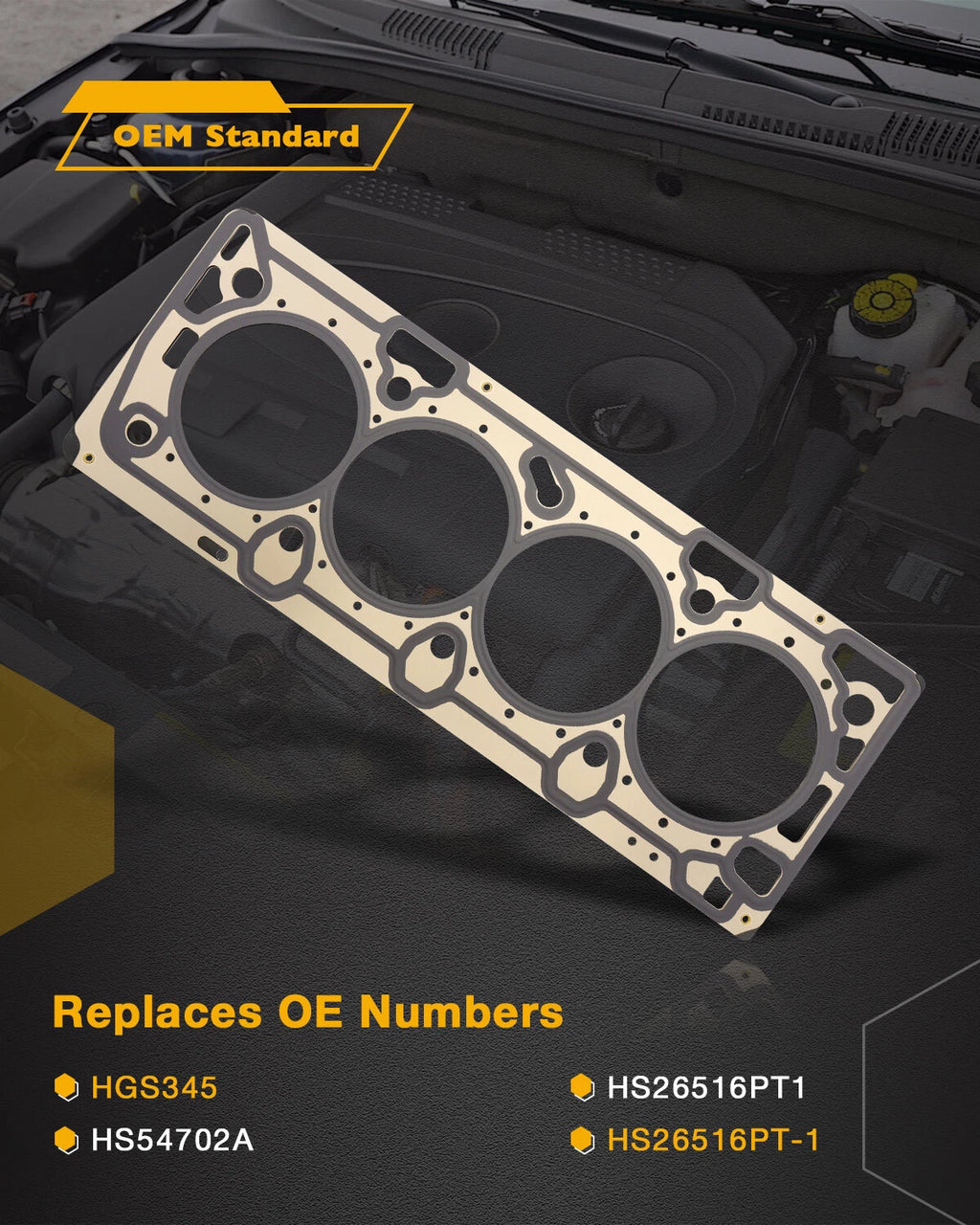 Engine Head Gasket Set for Chevy Sonic Cruze (2011-2017)