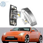 Set of 2 Silver Door Handles for Nissan 350Z (2003–2009)
