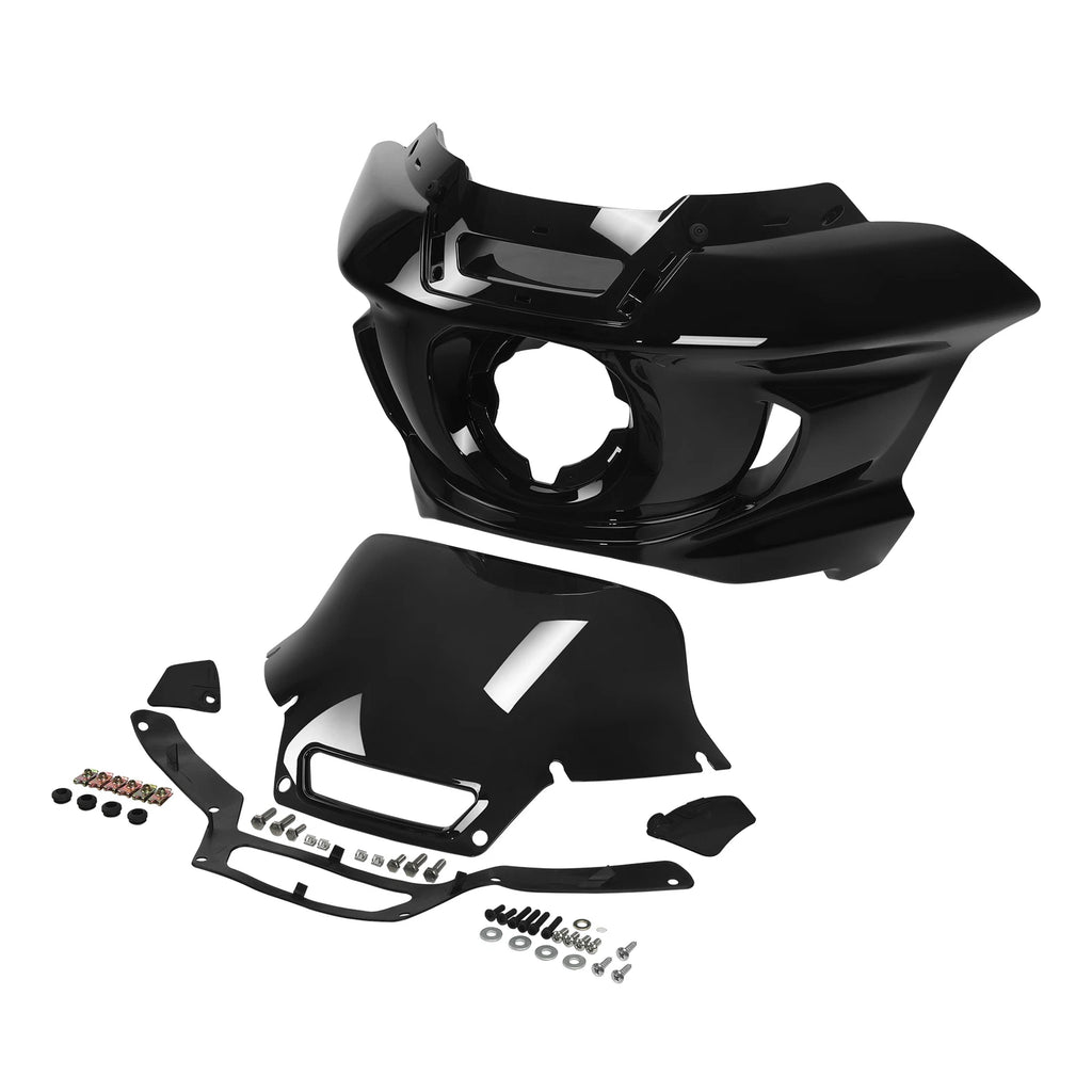 Headlight Fairings Mount Bracket Kit for Harley Low Rider ST (2022–2025) Black