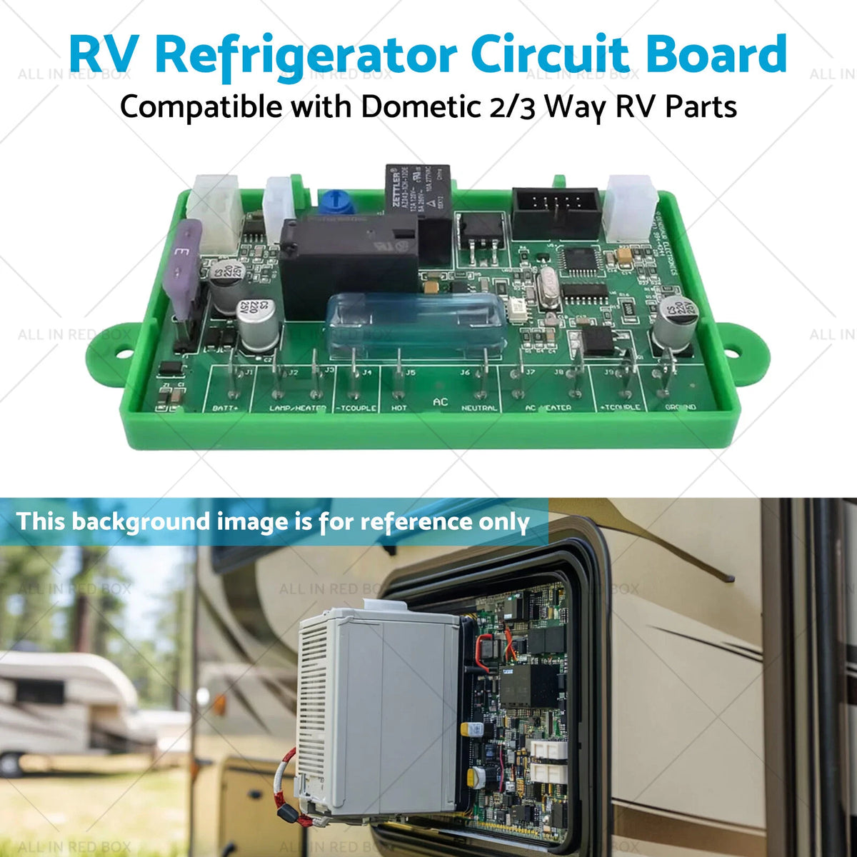 RV Refrigerator Circuit Board for BMW 323i 2.5L (Ref. 3850415.01)