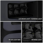 LED C-Tube Bar Tail Brake Light Reverse Lamp for Ford F150 Lobo (2004–2008)
