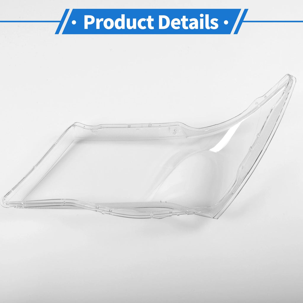 Headlight Lens Cover for Honda Acura (2007–2013) PC Clear