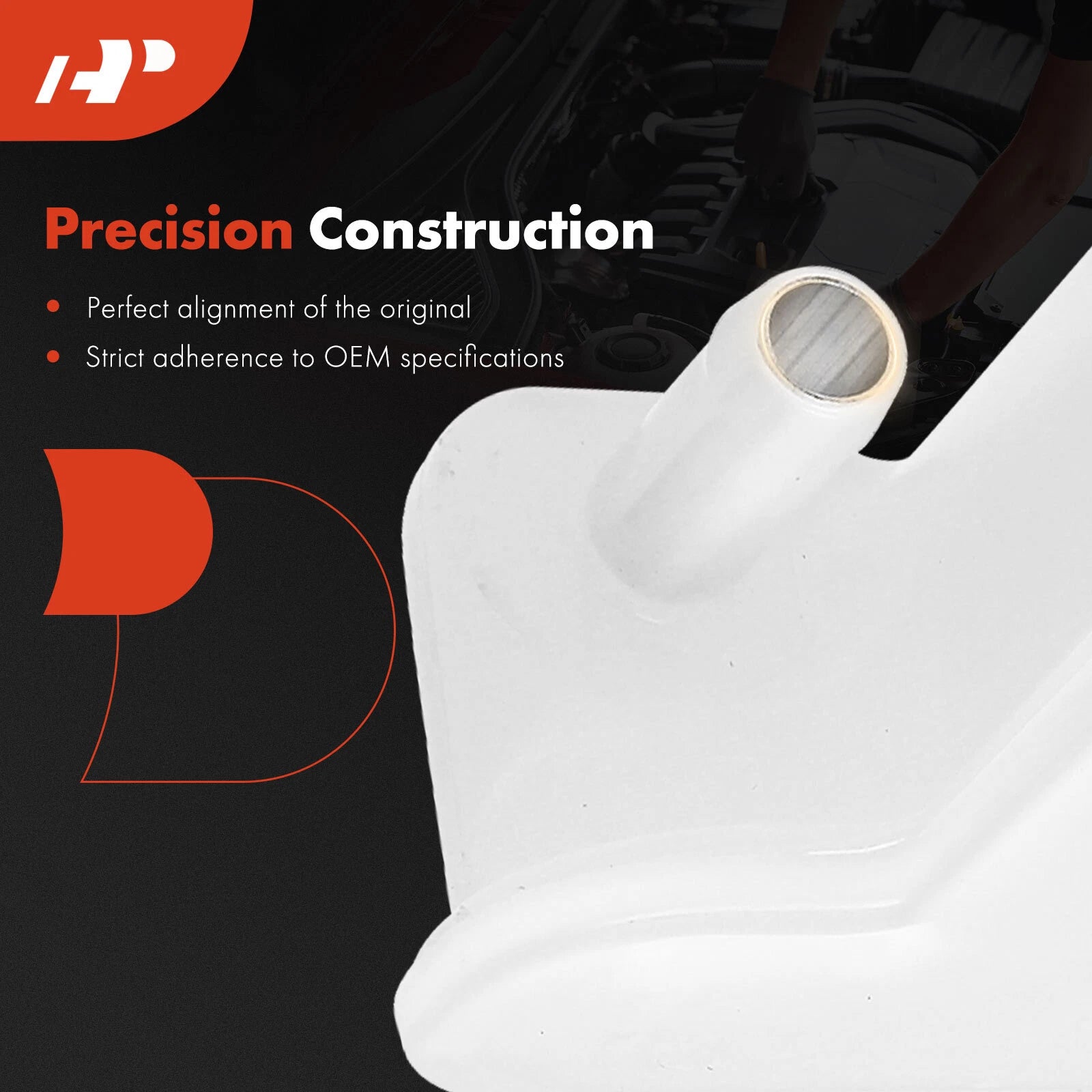 Coolant Reservoir with Cap for Ford Fusion (2010–2012)