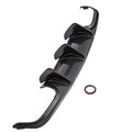 Carbon Fiber Shark Fin Bumper Diffuser for Mercedes Benz W204 C63 AMG (2008–2011)