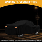 Waterproof Car Cover for Dodge Ram (210D-PU, Black)