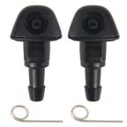 Windshield Water Nozzle Jet Stream Pair Fit Honda FIT Jazz Hatchback 2004-08 D06