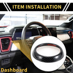 Air Vent AC Outlet Cover Trim for Chevy Colorado (2023–2024) Carbon Fiber