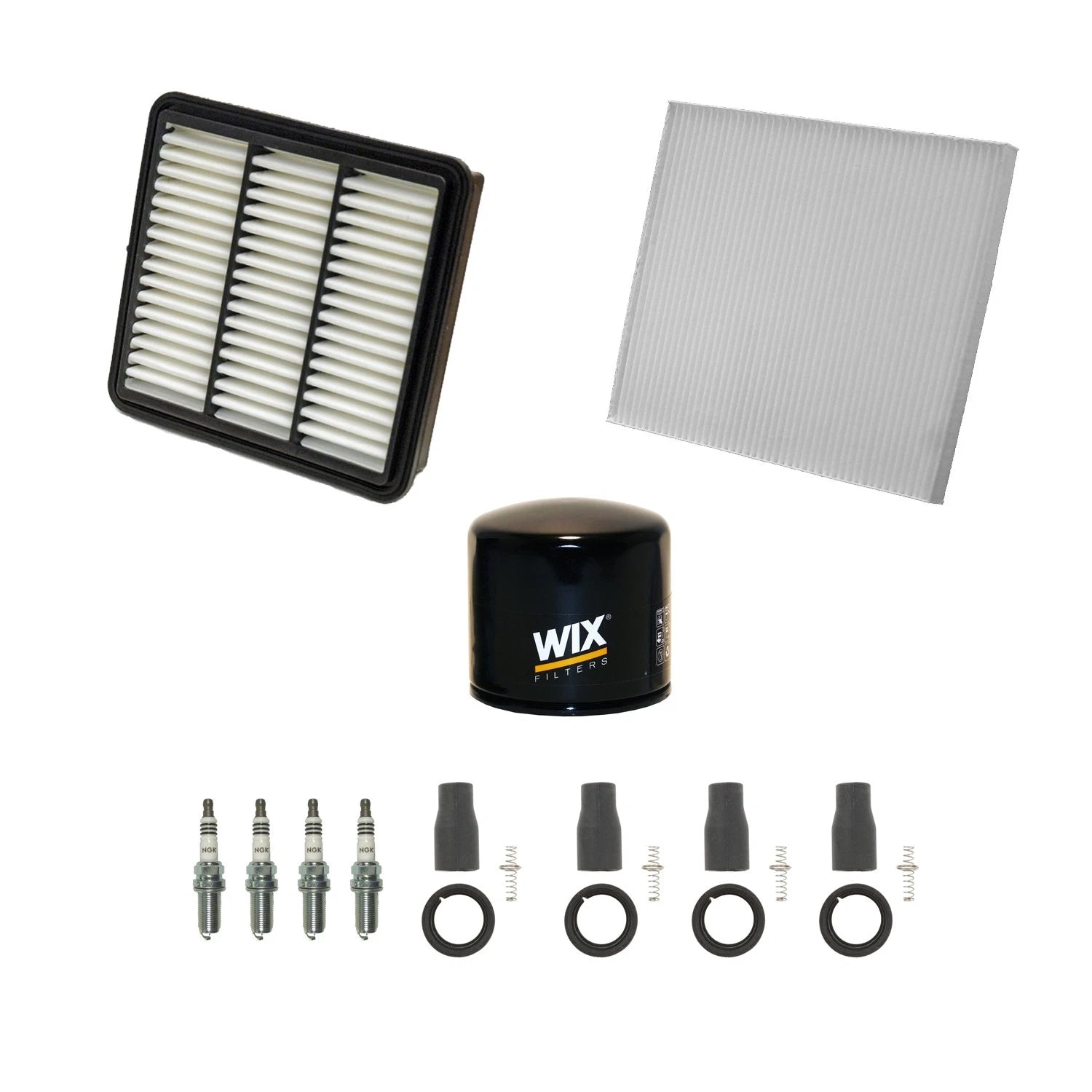 Tune Up Kit with NGK Spark Plugs & Boots for Kia Forte Koup (2009–2016)