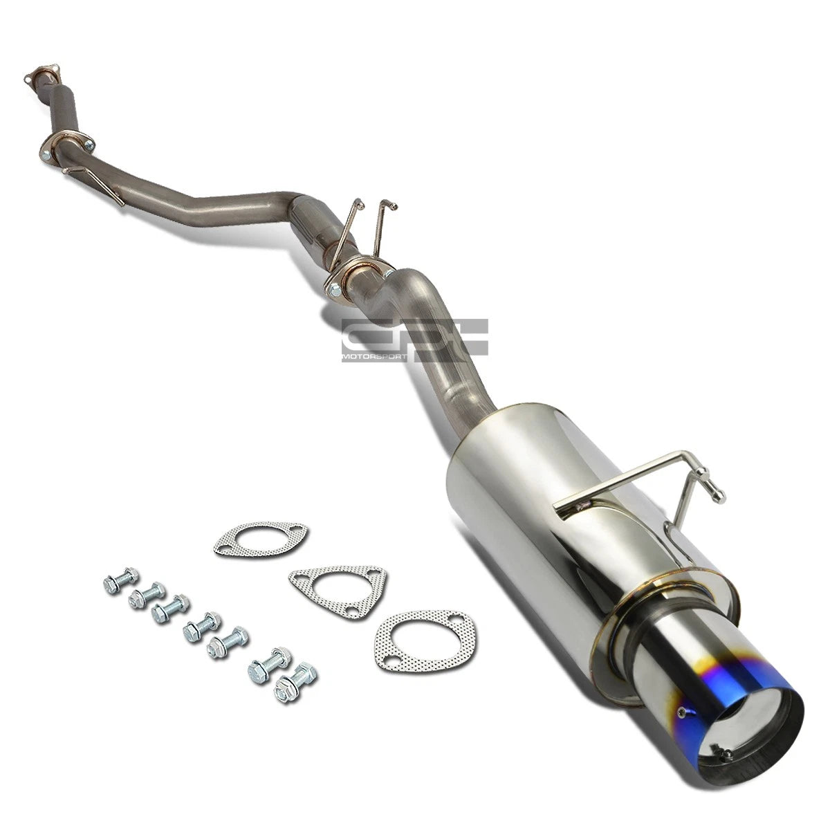 4" Brunt Tip Muffler Racing Catback Exhaust for Honda Civic Si FG2 (2006–2011)