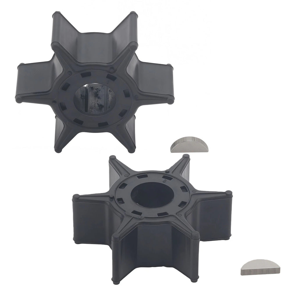 6L2-44352-00 Water Pump Impeller & Key for Yamaha Outboard (20-25 HP)