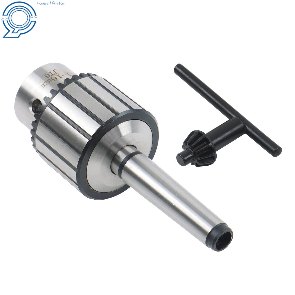 5/8 Inch Keyed Drill Chuck for MT2-JT6 Shank (Industrial Grade)