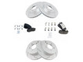 Front and Rear Brake Pad and Rotor Kit for Suzuki XL7 (2007–2009) CD737GV