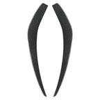 Carbon Fiber Black Front Bumper Side Air Vent Trims for Benz A Class (13-15)