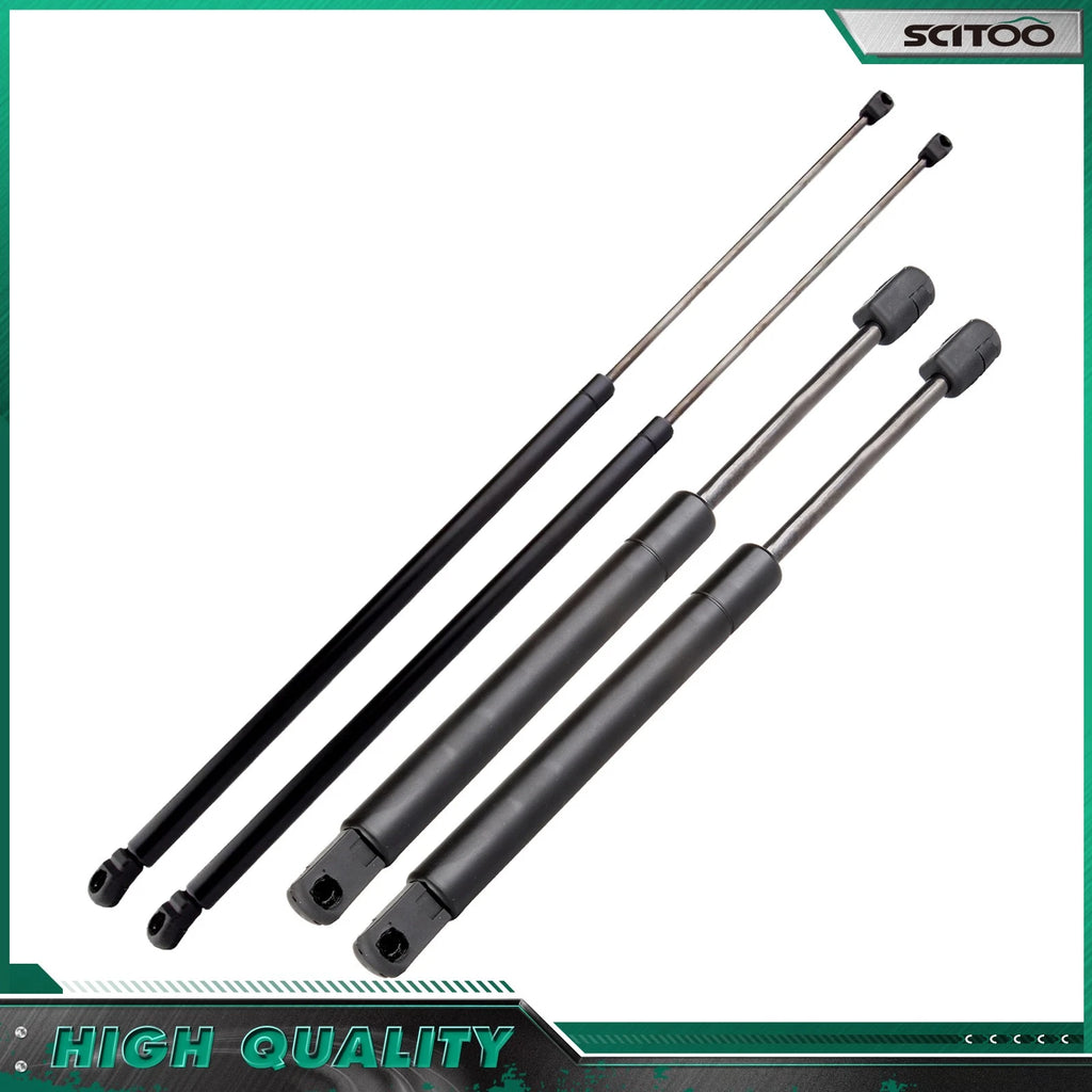 2 Hood & 2 Trunk Lift Supports Gas Springs Struts for Cadillac CTS (2004–2007)