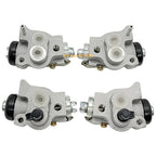 Set of 4 Front Brake Wheel Cylinders for Honda TRX350 TRX350D (1986–1989)