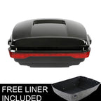 13.7" King Trunk with LED Tail Light for Harley Touring Glide (2014–2023)