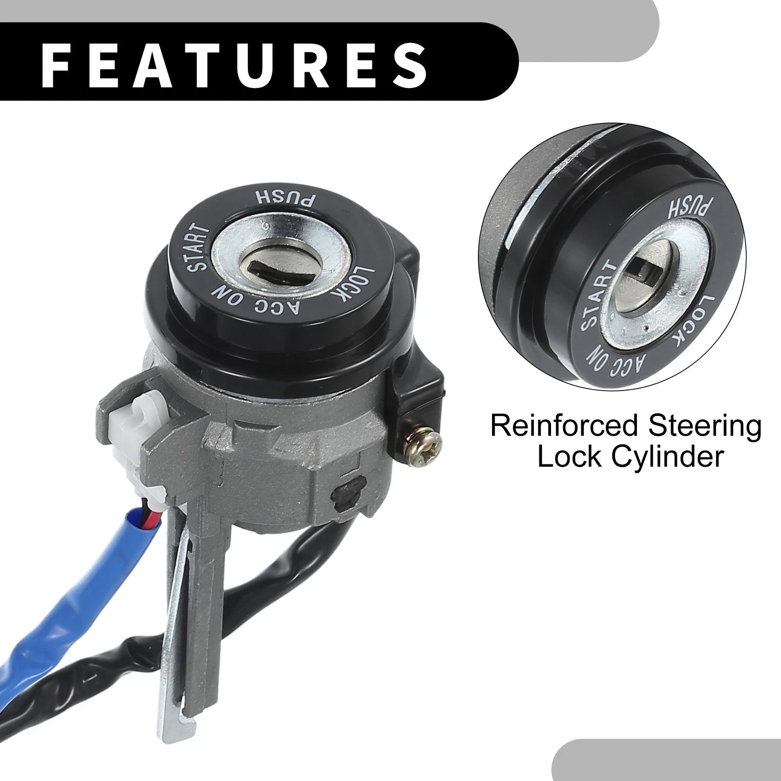 Ignition Lock Cylinder No.81910F0000 for Hyundai Elantra (2015–2020)