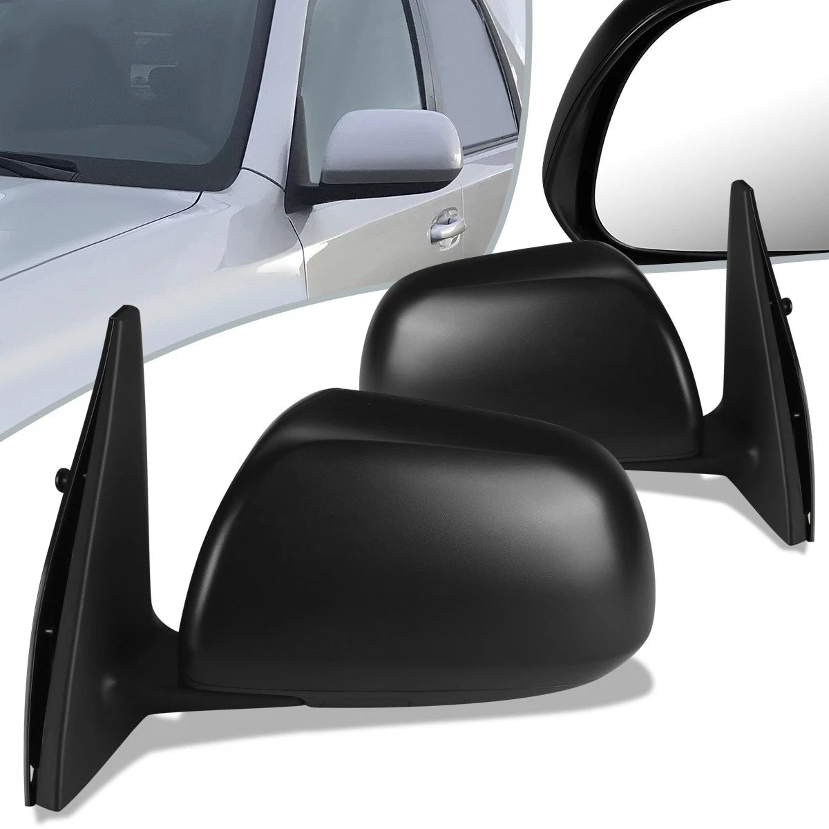 Pair Power Heated Side Door Mirrors for Toyota 4Runner (2010–2013) TO1320299 TO1321299