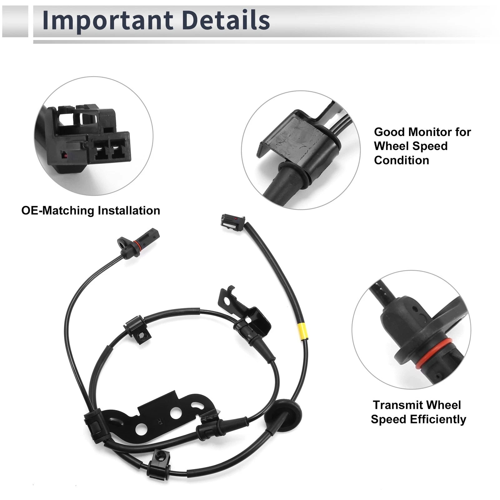 ABS Wheel Speed Sensor No. 59930A6300 for Hyundai I30 (2011)