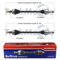 Set of 2 Rear CV Axle Shafts for Chevrolet Camaro (2010–2015)
