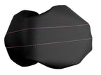 Leather Console Lid Armrest Cover for Ford Expedition (1997–2002) Pink Stitch