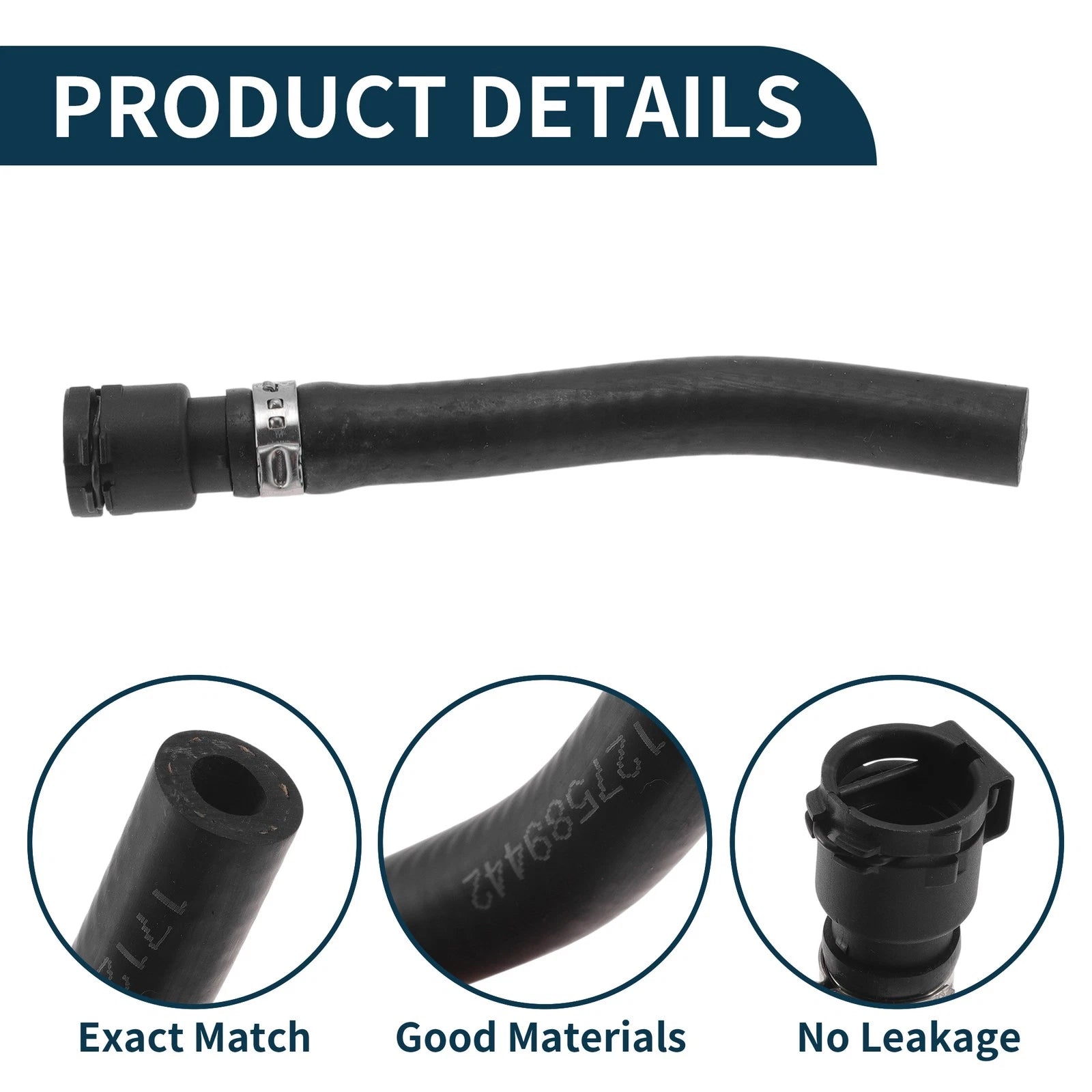 Radiator Hose No.17127589442 for BMW 550i (2016)