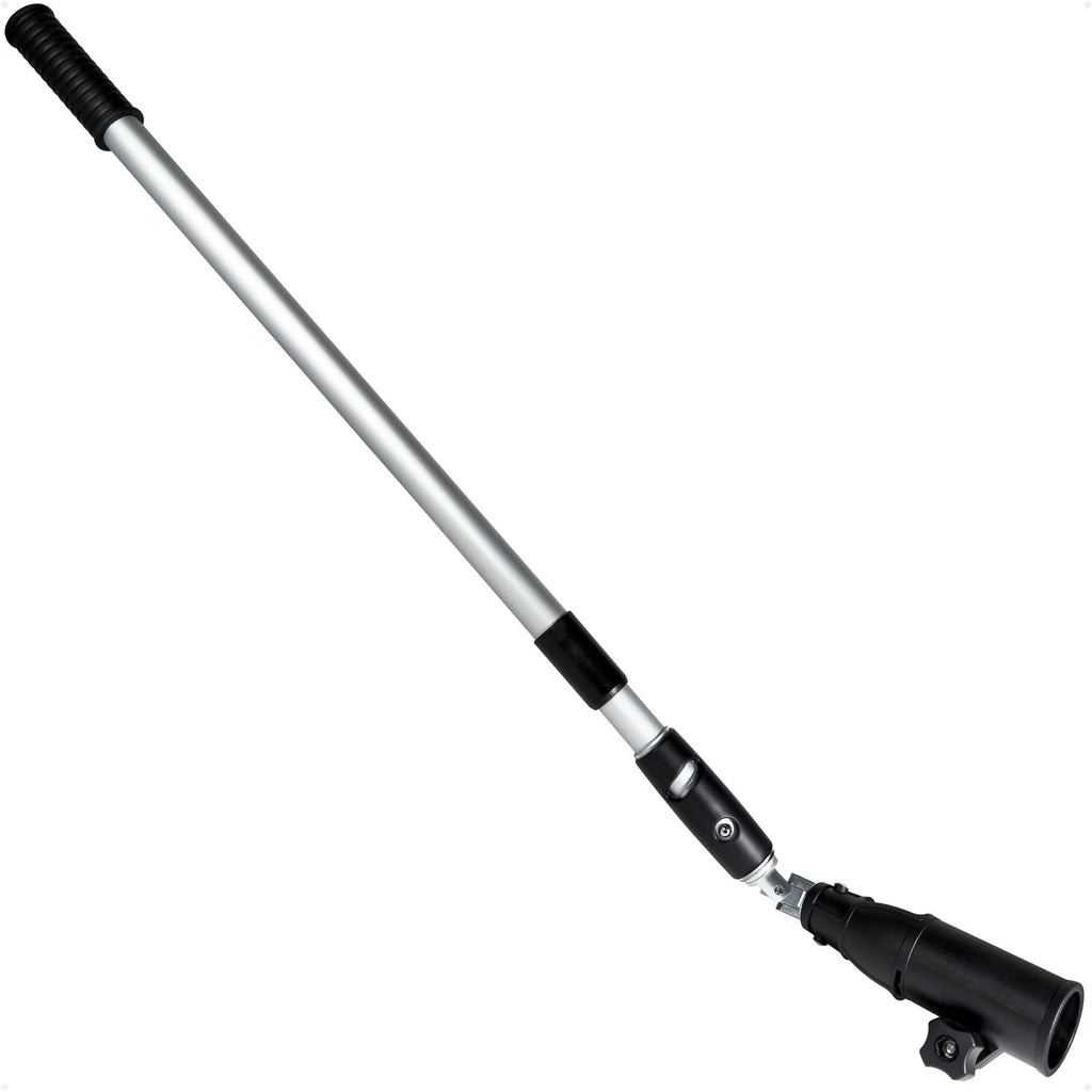 Universal U-Joint Telescopic Tiller Extension Handle (36" – 53")