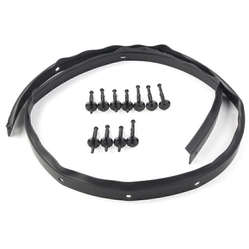 Front Fascia Bumper Hood Seal & Rivets 68051392AB for Dodge Challenger (2008–2019)