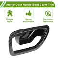 Interior Door Handle Bowl Cover Trim for Honda HR-V (2023-2025) Carbon Fiber