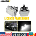 2X LED License Plate Light for Benz C E S CLS SLK Class (W204 W205 W212 W218)