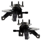 2X Front Steering Knuckle Set for Ford Escape, Mazda Tribute (2001–2012)